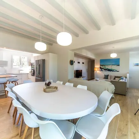 Capbreton. Bakensack Avec Terrasse Pour 12 Personnes Wifi Gratuit וילה קפברטון
